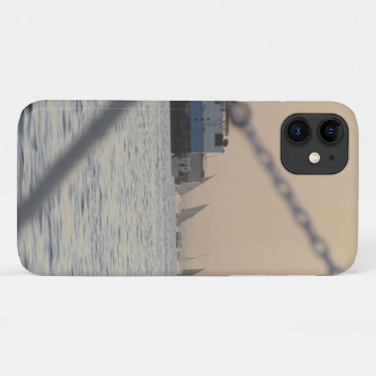 River Nile Sunset iPhone Case (Rückseite (Horizontal))