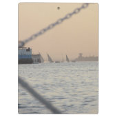 River Nile Sunset Klemmbrett (Rückseite)