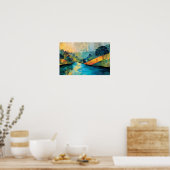 River of Comfort Poster (Küche)