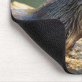 River Otter Animal-Lover's Wildlife Foto Mousepad (Ecke)