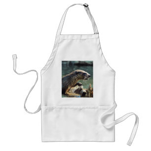 River Otter Animal-Lover's Wildlife Foto Schürze