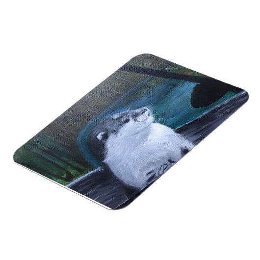 River Otter flexible magnet (Linke Seite)