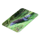 River Otter Tranquil Waterside Animal Art Nature  Magnet (Linke Seite)