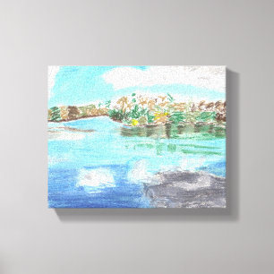 River Park, Port St. Lucie FL. Leinwanddruck