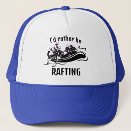 River Rafting Design Hat Truckerkappe