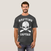 River Rafting Paddle Team Captain Whitewater T-Shirt (Vorne ganz)