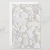 River Rock (Cobblestones) Hintergrund Briefpapier (Vorne/Hinten)