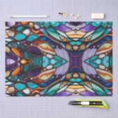 River Rock Pebbles verketteter Glass Look Seidenpapier (Handwerk)