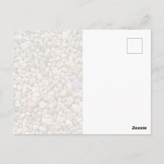 River Rock Postkarte (Rückseite)