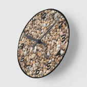 River Rock Runde Wanduhr (Winkel)