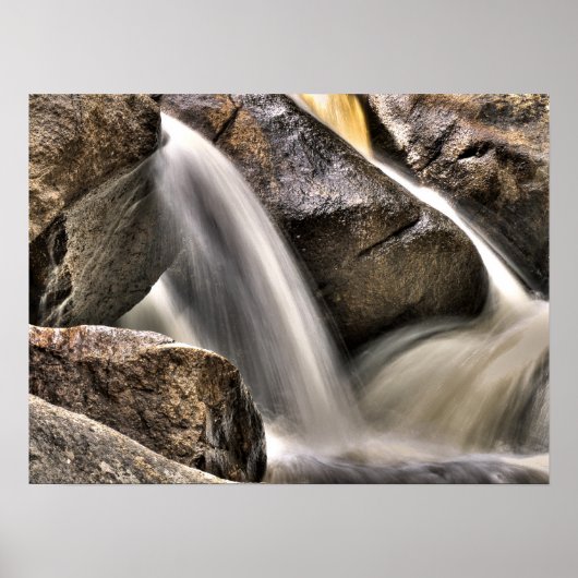 River Rock Wash Poster (Vorne)