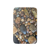 River Rocks Bath Mat Badematte (Vorderseite Vertikal)