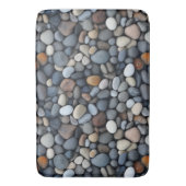 River Rocks Bath Mat Badematte (Vorderseite Vertikal)
