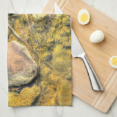 River Rocks Geschirrtuch (Viertel Falte)