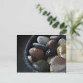 River Rocks Postkarte (Stehend Vorderseite)
