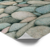 River Rocks Print Poster (Ecke)