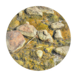 River Rocks Schneidebrett
