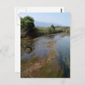 River Scene Postcard Postkarte (Vorne/Hinten)