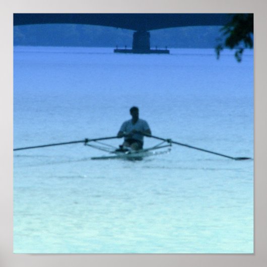 River Sculling Poster (Vorne)