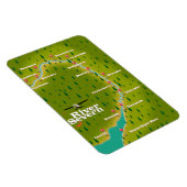 River Severn Wales England Reiseplan Magnet (Rechte Seite)