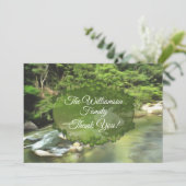 River South Dankeschön 0365 Card Dankeskarte (Stehend Vorderseite)