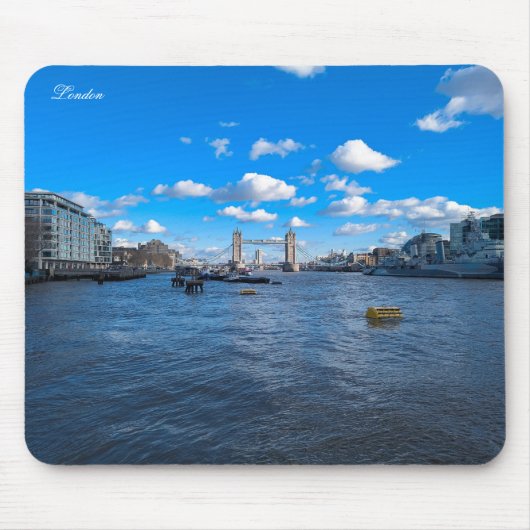 River Thames and Tower Bridge Mousepad (Vorne)