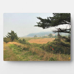 River Trail am Cape Blanco, Oregon Coast Fotoplatte