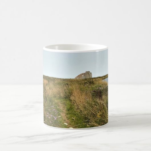 River Trail am Cape Blanco, Oregon Coast Kaffeetasse (Mittel)