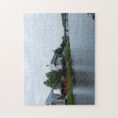 River Trent und Nottingham Forest Stadion Puzzle (Vertikal)
