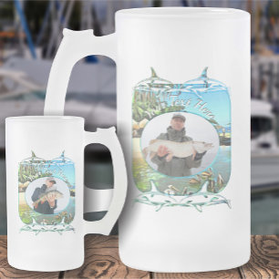 River trifft Ozean Fishing 0330 Mattglas Bierglas