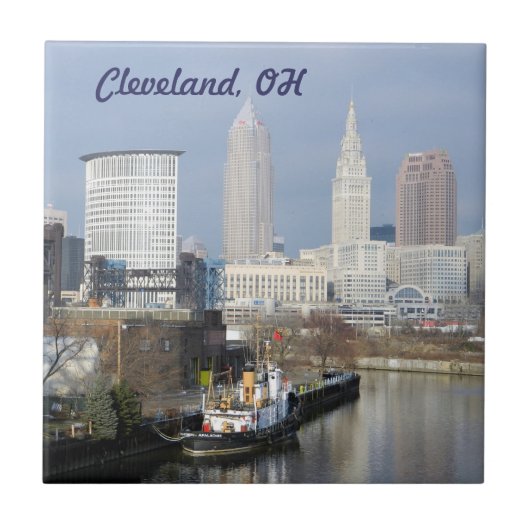 River View, Cleveland OH Tile Fliese (Vorderseite)
