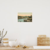 River View of Guerneville, CA Print Poster (Küche)