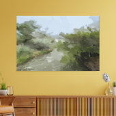 River View Stretched Canvas Print Leinwanddruck (Insitu (Wohnzimmer))