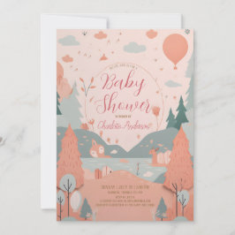 River Vista Baby Duwer Einladung