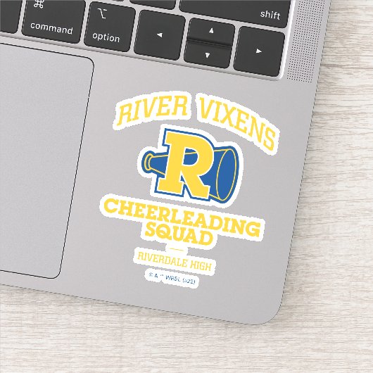 River Vixens Cheerleader Squad Aufkleber (Detail)