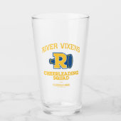 River Vixens Cheerleader Squad Glas (Vorderseite)