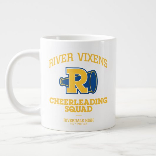 River Vixens Cheerleader Squad Jumbo-Tasse (Links)