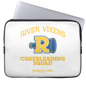 River Vixens Cheerleader Squad Laptopschutzhülle (Vorderseite)
