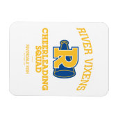 River Vixens Cheerleader Squad Magnet (Horizontal)