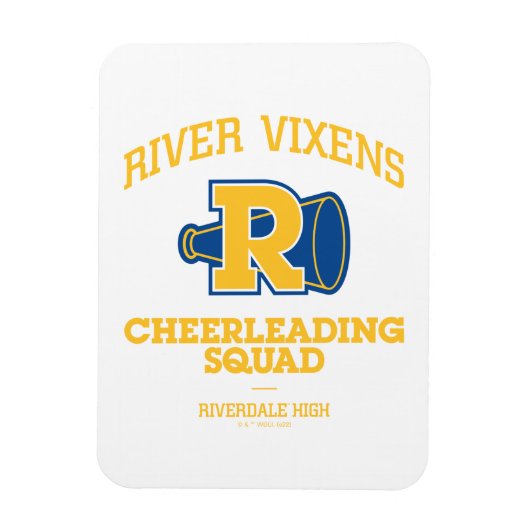 River Vixens Cheerleader Squad Magnet (Vertikal)