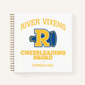 River Vixens Cheerleader Squad Notizblock (Vorderseite)