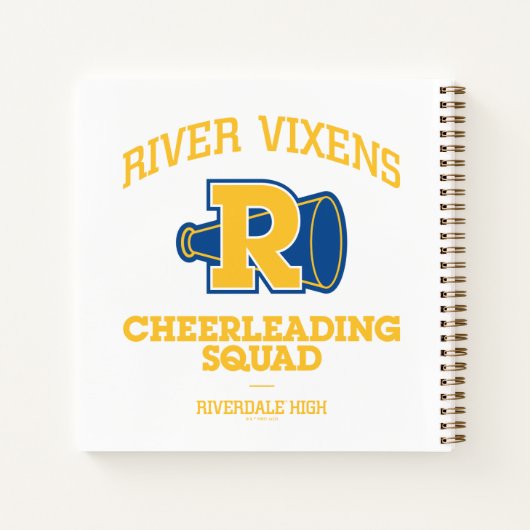 River Vixens Cheerleader Squad Notizblock (Rückseite)