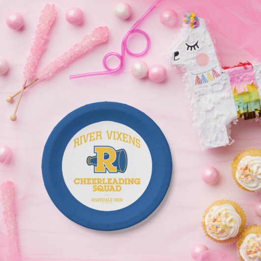 River Vixens Cheerleader Squad Pappteller (Party)