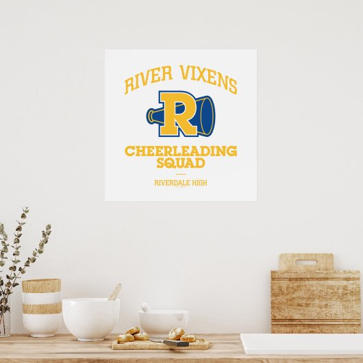 River Vixens Cheerleader Squad Poster (Küche)