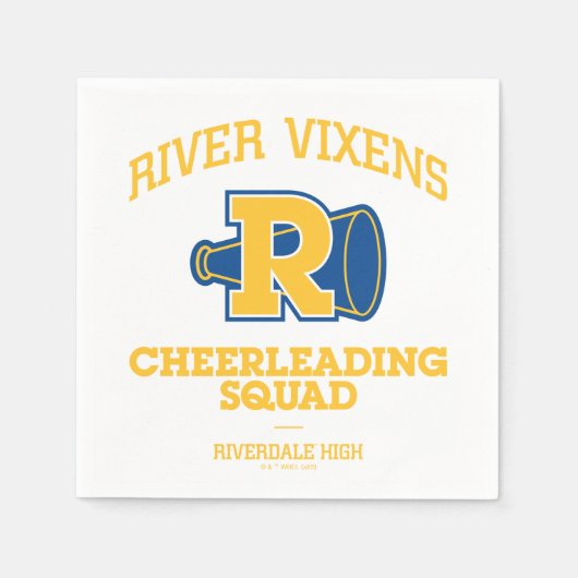 River Vixens Cheerleader Squad Serviette (Vorderseite)