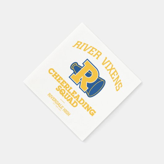 River Vixens Cheerleader Squad Serviette (Ecke)
