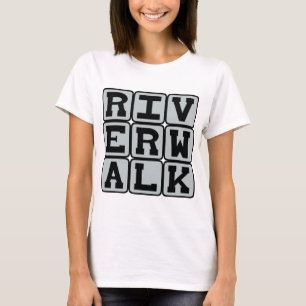 River Walk, San Antonio Strip T-Shirt