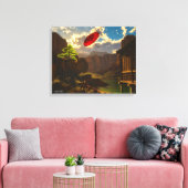 River Wind Leinwanddruck (Insitu (Wohnzimmer))