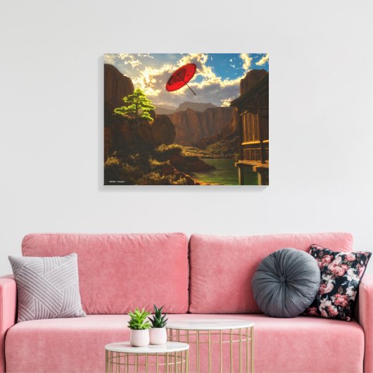 River Wind Leinwanddruck (Insitu (Wohnzimmer))