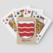 Rivera Heraldic Shield Spielkarten (Rückseite)